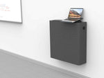 Sleek Heckler Classroom Credenza MK II designed to integrate with Heckler AV Wall systems in digital learning spaces.