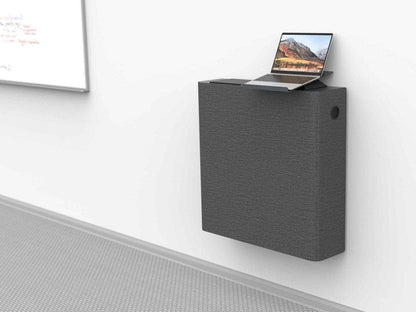 Sleek Heckler Classroom Credenza MK II designed to integrate with Heckler AV Wall systems in digital learning spaces.