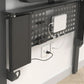 Heckler Credenza Black Grey Video Meeting Hub for Heckler AV Wall
