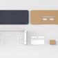 Close-up of Heckler Credenza Neo’s tool-less front panel access and ADA-compliant low-profile design.