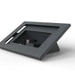 Heckler iPad Desk Mount Black Grey Zoom Room Console for iPad 9.7"