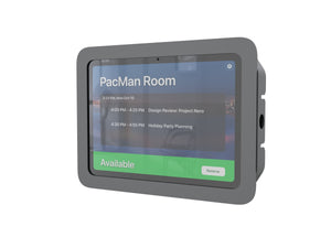 Heckler Side Mount with rigid construction and fingerprint-resistant powder coat finish for meeting rooms.