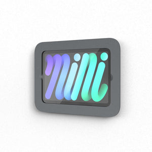 Heckler Wall Mount MX for iPad with slim profile for restaurant delivery and home automation control.