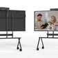 Heckler XL Display Stand with nested storage design to save space when not in use.