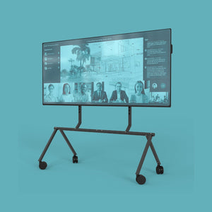 Durable Heckler XL Display Stand with powder-coated steel frame and integrated cable management.