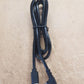 Lava Cables & Power 1m Black SimulCharge USB Micro B Cable (Right Angle/Straight)