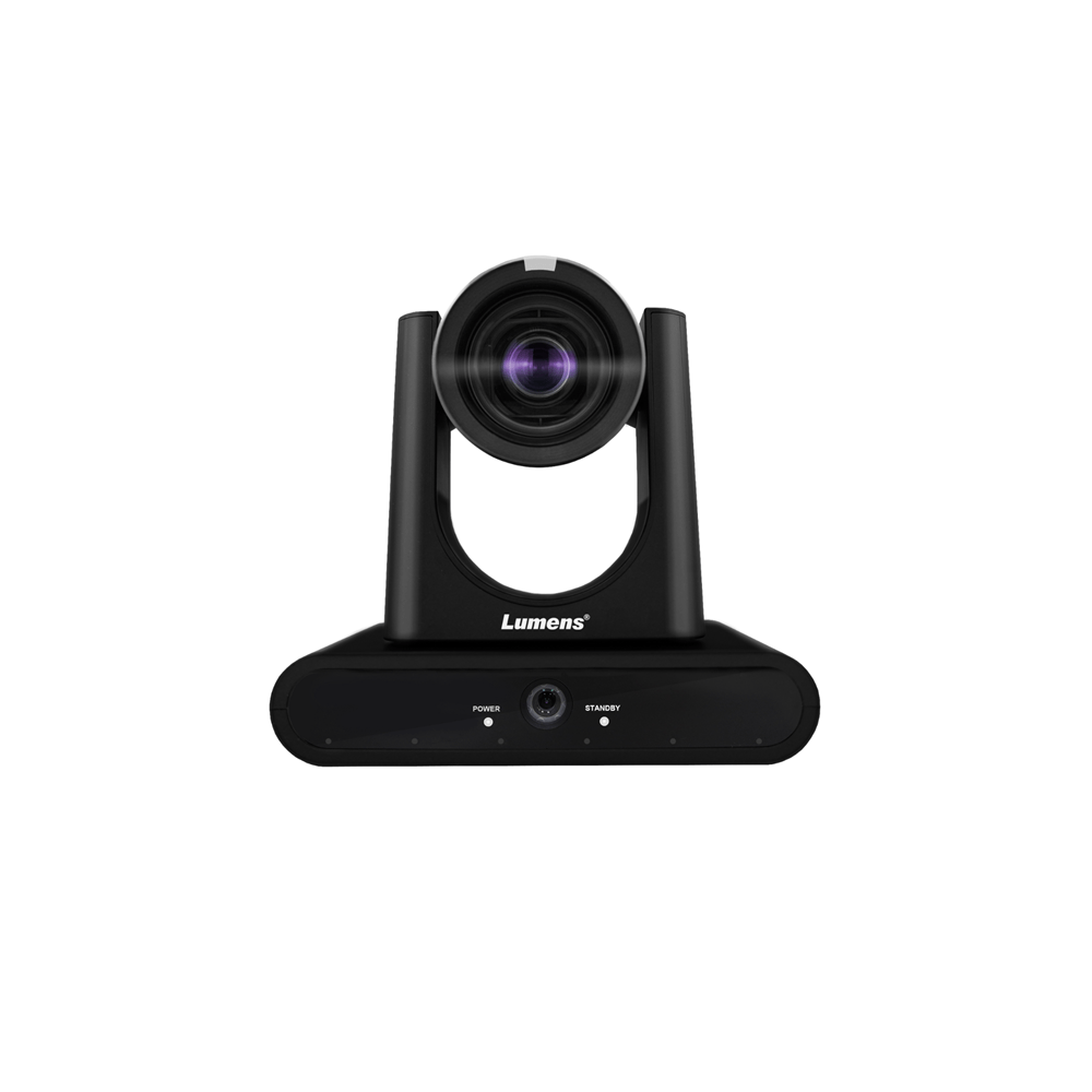 Lumens AV Hardware Black 4K Dual Lens Speaker Tracking PTZ Camera