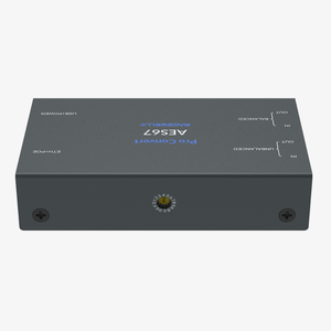 Magewell AV Hardware Pro Convert AES67 - Bi-Directional AES67 Audio Encoder/Decoder with Analog Stereo Input/Output