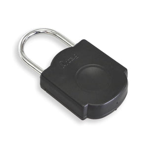 Mitag Padlock Tag – durable retail security tag with stainless steel arch and integrated locking system.