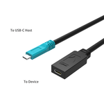 Newnex Cables & Power USB-C Active Extension Cable USB 3.1 Gen 2 10Gbps, DisplayPort 1.4, and 60W PD