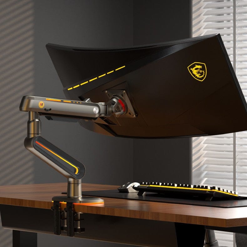 NB-J6 RGB Gaming Monitor Arm – Heavy Duty 27–50