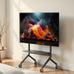 North Bayou TV Cart Electric Lift TV Cart - 65"-90" with AV Shelf