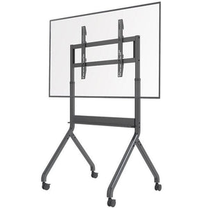 North Bayou electric lift TV cart for 55–90 inch displays – height-adjustable rolling stand