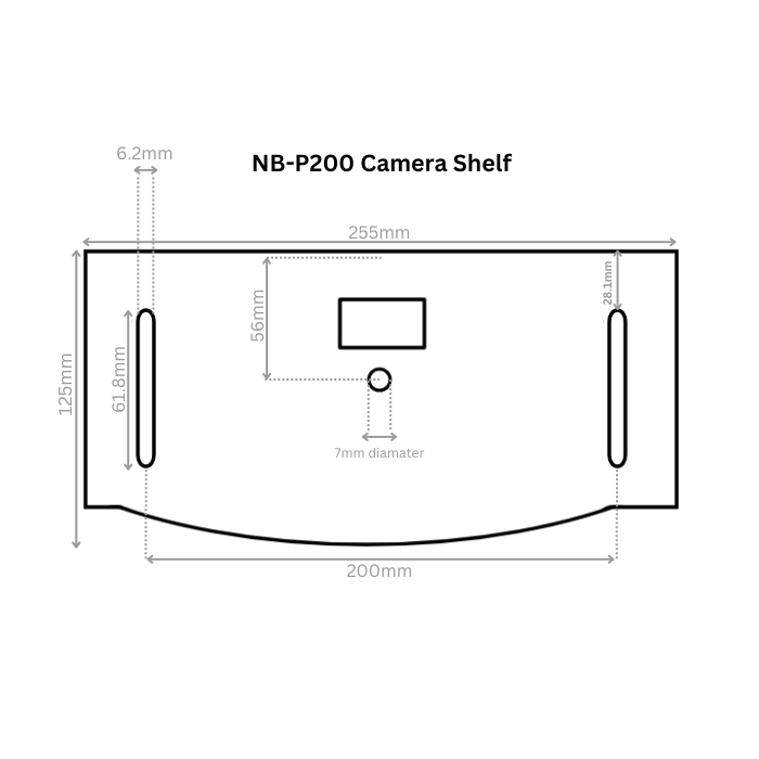 North Bayou TV Cart TV Mobile Cart 60"-100" screens