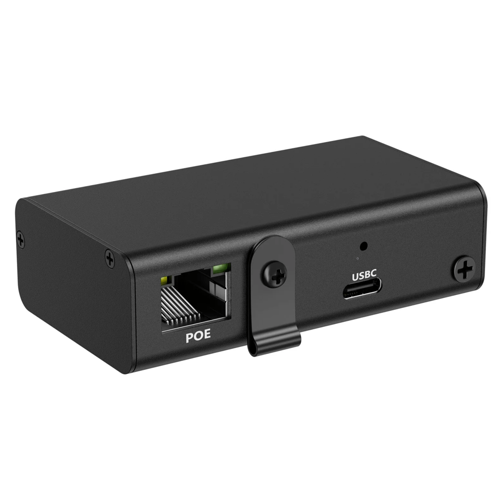 POE Texas Adapter No Cable PoE Texas Gigabit PoE+ V3 (802.3at) to USB-C Power + Data Delivery with 25 Watt Output