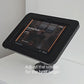 Product overview of Tab Secure desk stand for Samsung with tilt, cable routing, and anti-theft features