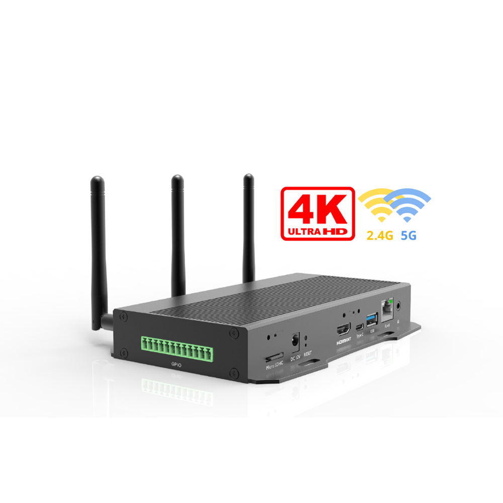 Qbic BXP-320 fanless solid-state design supports quiet, low-maintenance operation in commercial environments
