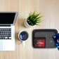 BYOD-ready workstation with wireless charging on the Qbic TDD-1000.