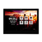 Qbic AV Hardware Qbic Luminen Pro 10" - PoE Room Booking Display with LED Status Lights
