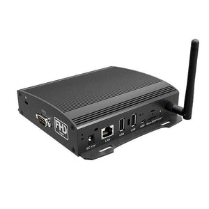 Qbic Media Player Smart Box PC, RS-232 control port, Remote Configuration Center,