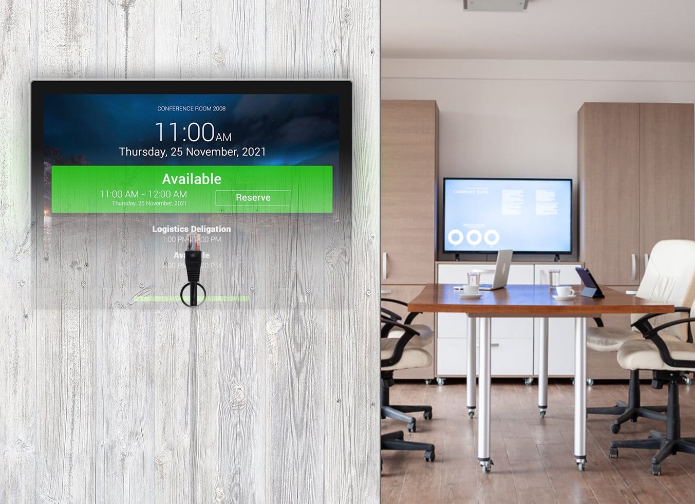 Qbic TD-1070 Meeting Room Scheduler - 10