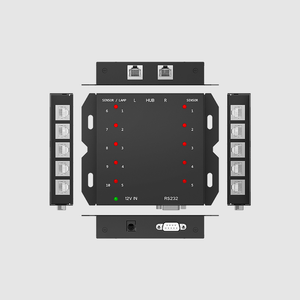 Qbic Panel PC Smart Meeting Room, RJ45 ports, RS-232 control port, Remote Configuration Center