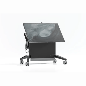 Salamander Designs TV Cart Electric Lift and Tilt Mobile Stand