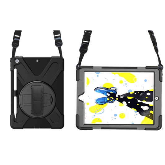 Shoulder and Hand Strap Case - iPad 10.2 7-9th Gen