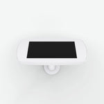 White or black wall mounted tablet enclosure no cable