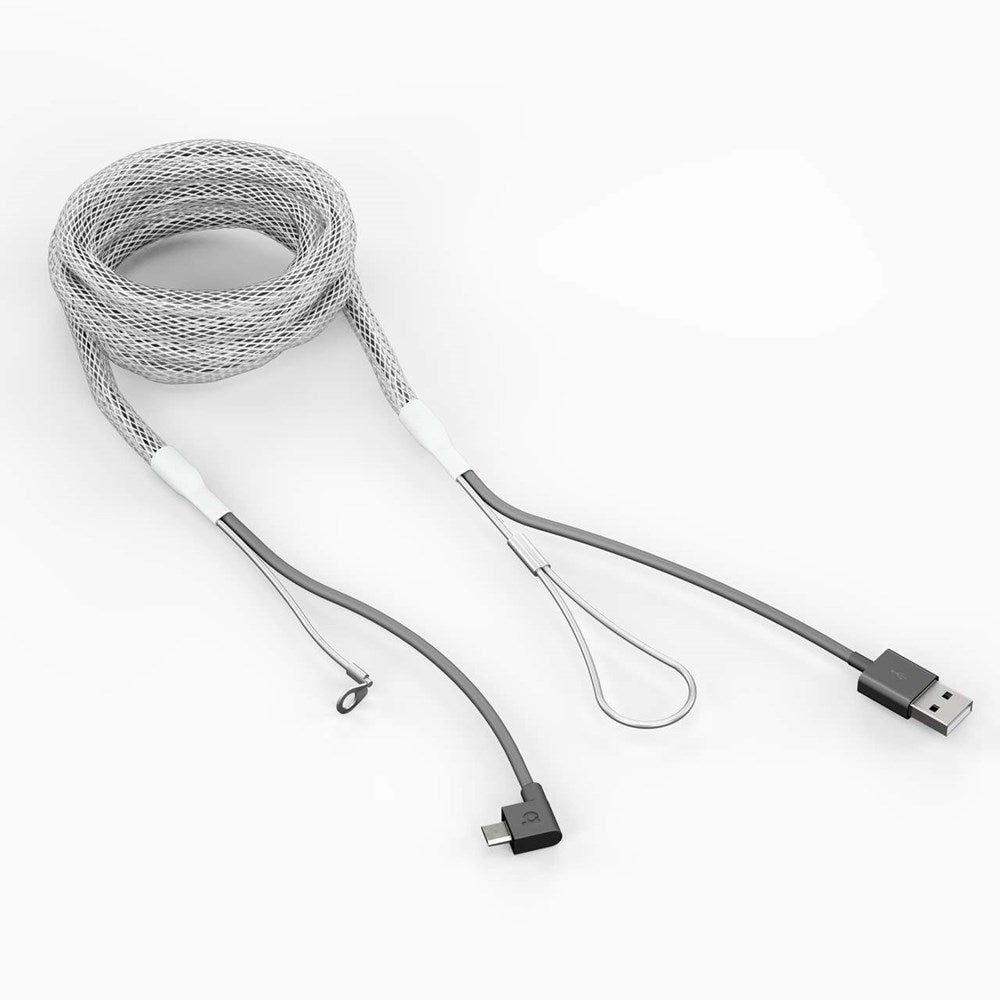 Reinforced 2m Micro-USB to USB-A Charge Cable