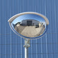 Bennets Security Mirror 500 x 250mm Stainless Steel Outdoor Half Dome Mirror