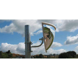 Bennets Security Mirror Outdoor DeLuxe Half Dome Mirror