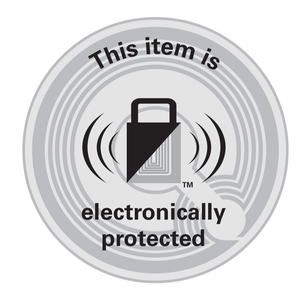 Checkpoint Soft Tag 2933 RF EP Clear Padlock Roll (33mm) - 2000 p/roll