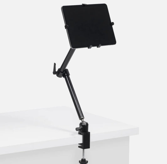 Utility - Tablet and iPad Clamp Mount with 400mm Flexible Arm Mount