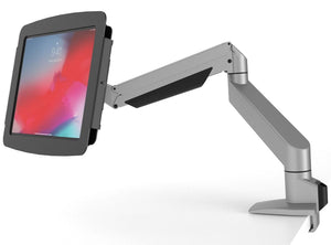 Compulocks iPad Desk Mount Articulating Arm Stand with Space enclosure - iPad