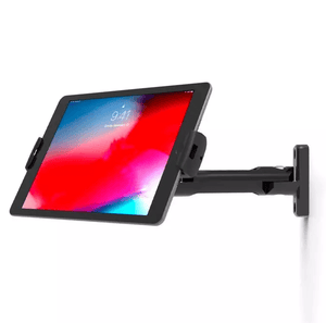 Compulocks Universal Wall Mount Black Swing Arm with Cling - Universal Tablet