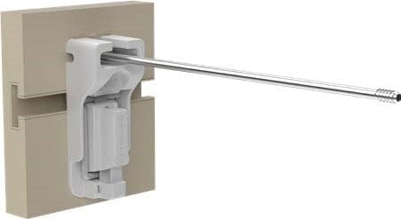 Forstag Spin Tag 200mm / Price label Support SpinTag Display Hook for Slatwall with ProtectPin