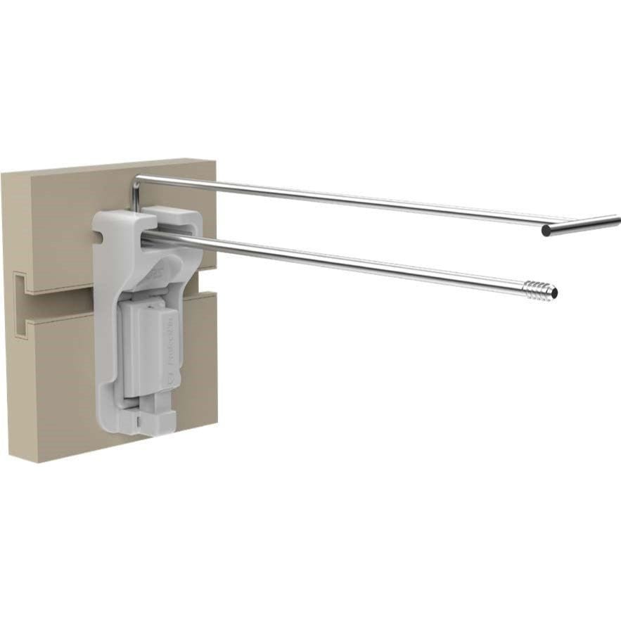 Forstag Spin Tag 200mm / Price label Support SpinTag Display Hook for Slatwall with ProtectPin