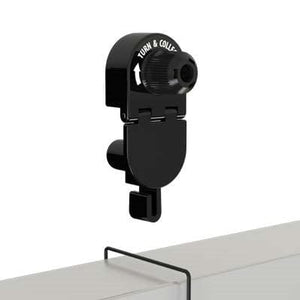 SpinTag accessory pairs with Spider wrap for secure display of expensive items on peg hooks.