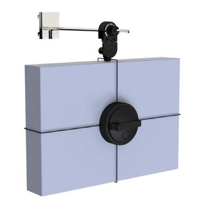 Designed for retail security, the SpinTag supports stable placement of alarmed products.