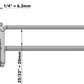 Secure high-value items with SpinTag's 5-second delay hook for slatwall-mounted tags.