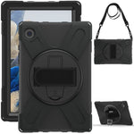 Generic - Grip Case Tablet Case Shoulder and Hand Strap Case - Samsung Tab A8 10.5