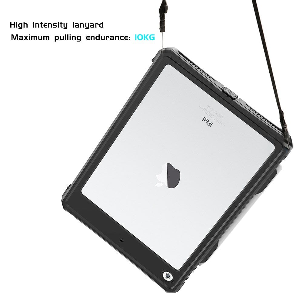 Generic - Grip Case Tablet Case Waterproof Case (IP68) - iPad 10.2 7-9th Gen