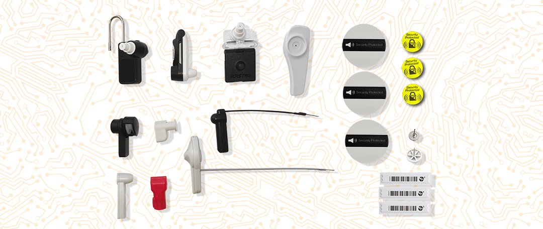 Generic Hard Tag Security Tag Sample Pack