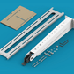 Heckler Ceiling Mount for Logitech BRIO enhancing video calls with optimal camera angles and clear whiteboard views.