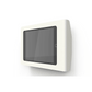 Multi Mount for iPad attached to wall mullion with durable powder-coated finish.