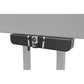 Heckler AV Cart Bracket with plug-and-play AVer VB342 camera and microphone array for huddle rooms.