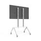 Built-in cable management keeps cords organised and hidden, maintaining a clean and professional appearance.
