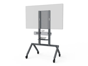 Create an ideal eye-line meeting experience in open spaces and conference rooms with this AV cart.