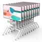 Mobile and modular, this AV cart streamlines professional video conferencing across the workplace.